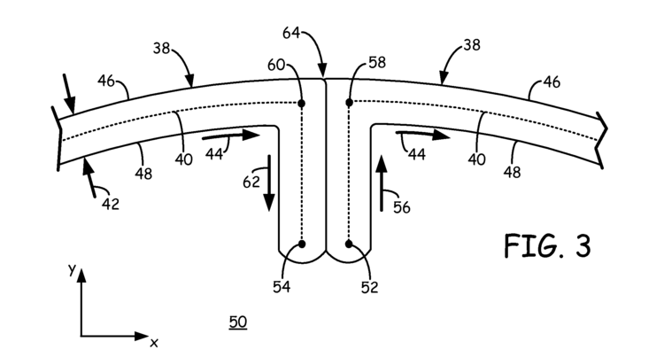 First Stratasys extrusion toolpath patent image