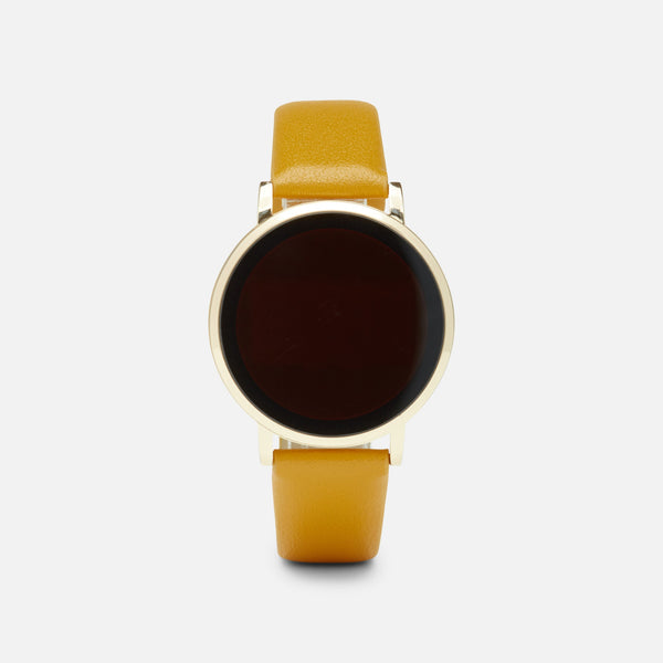 Load image into Gallery viewer, Innova collection - ocher watch with digital screen
