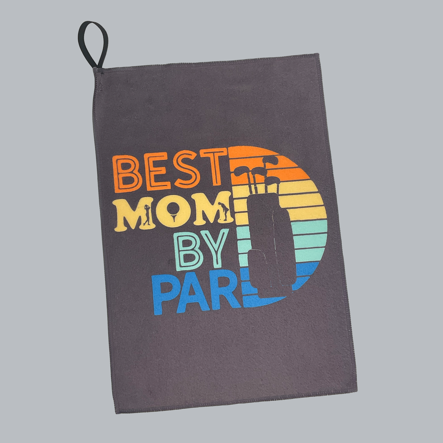 Best Mom By Par - Towel – TUDI WRAP - The Ultimate Drink Insulator