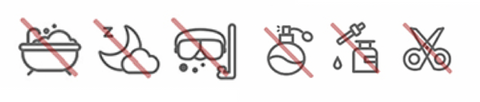 jewelry care icons