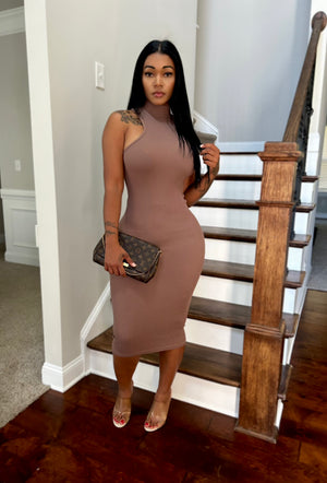 Yara Dress (Mocha) - Milan K Label 