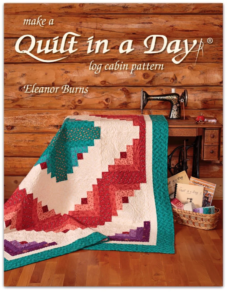 Quilt in a Day - Make a Quilt in a Day Log Cabin Pattern