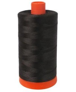 Aurifil 80 wt. 2785 in Very Dark Navy – Threaded Lines