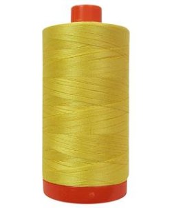 Aurifil Cotton Mako Thread 50wt 1300m Very Dark Bark