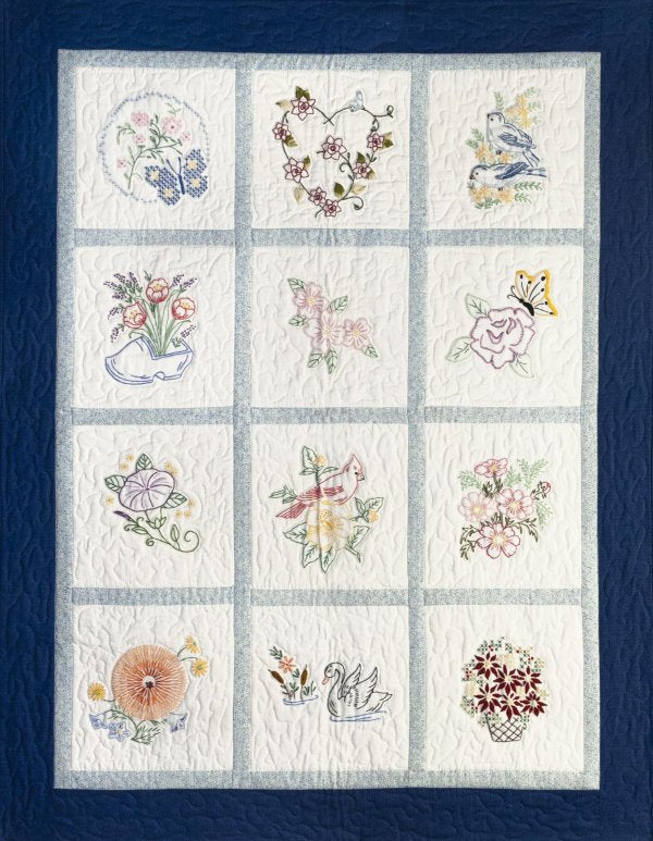 Grandma's Garden PDF Embroidery Pattern – threadunraveled