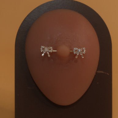 Skull Hand Pair Nipple Ring Chest Piercing - YoniDa'Punani