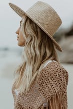 Load image into Gallery viewer, Olive &amp; Pique Soleil Structured Straw Rancher Hat
