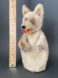 STEIFF Loopy Wolf Hand Puppet ~ 1960s Rare!