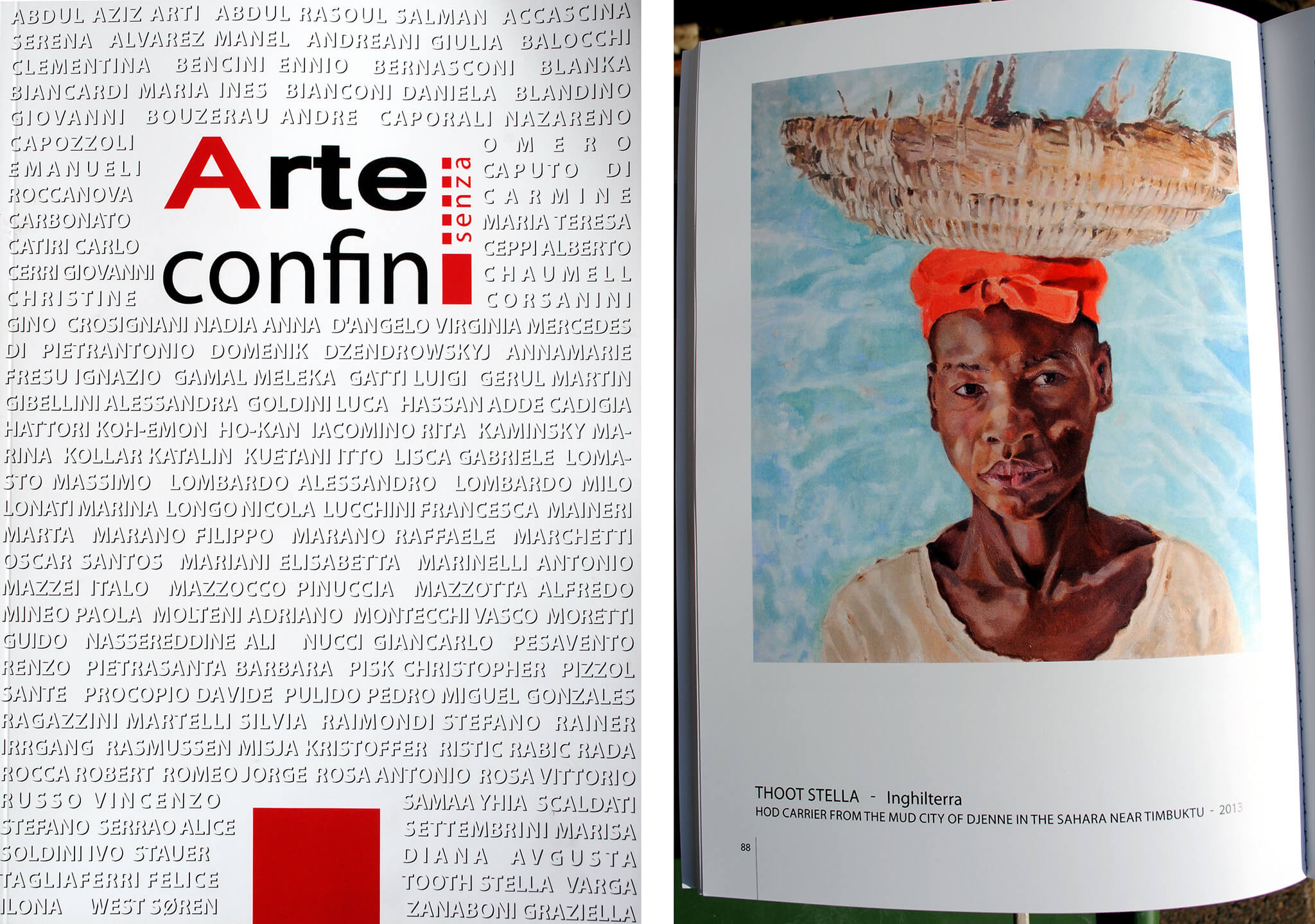 Arte senza Confini Milan Expo 2015 catalogue