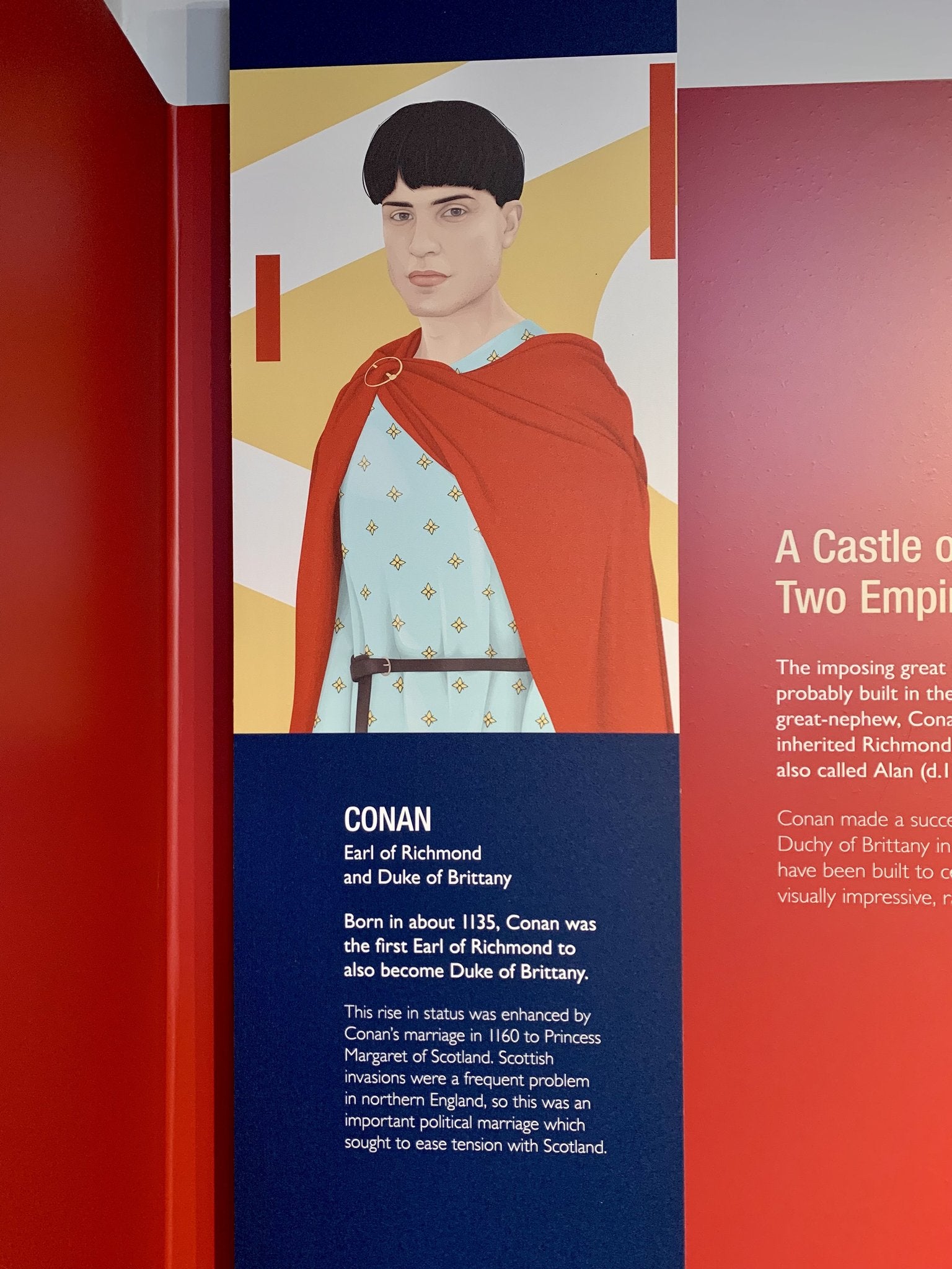 Richmond Castle display bringing history alive through portraiture 