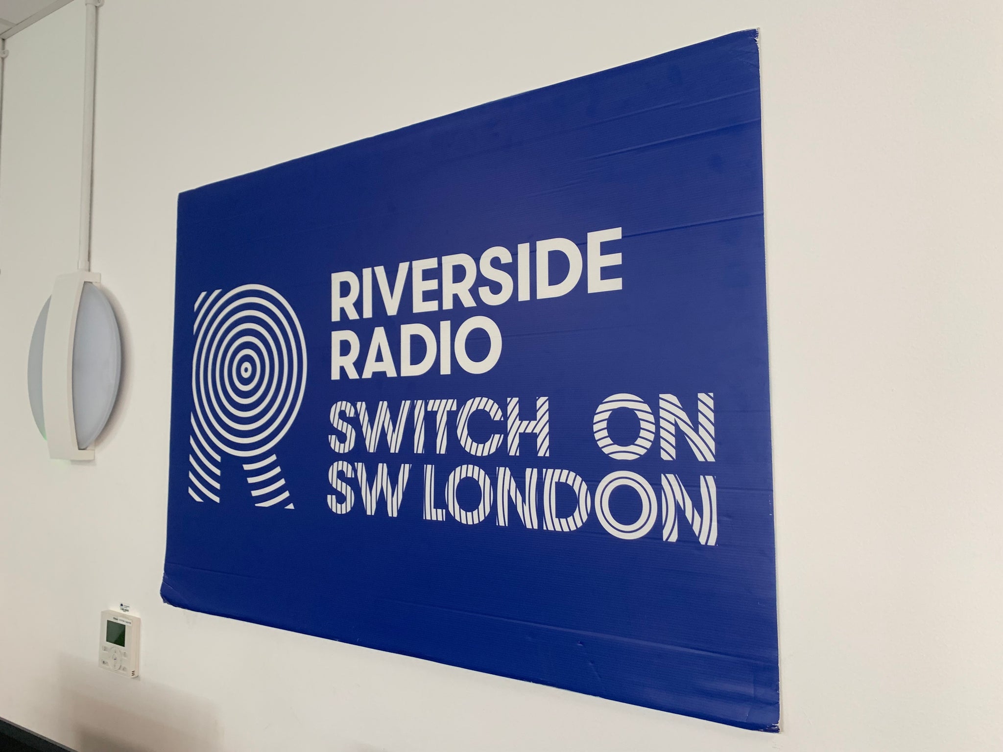 Riverside Radio sign