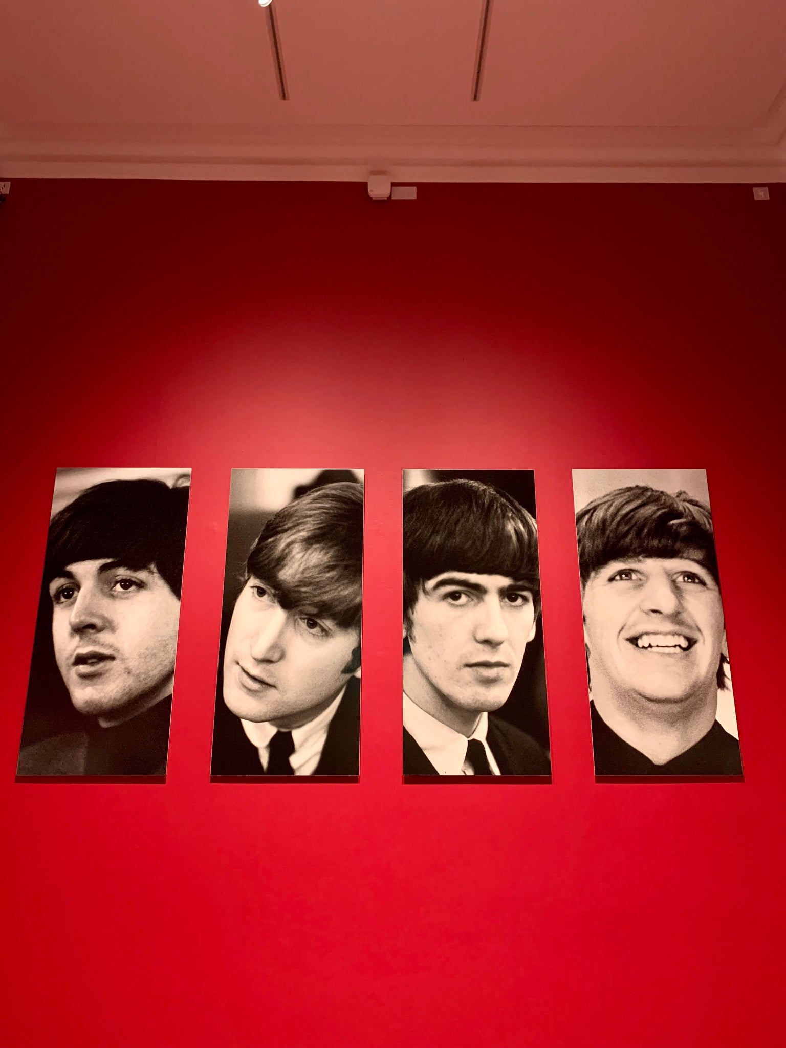 The Fab Four at the National Portrait Gallery Sept 2023