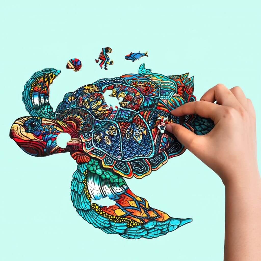 trippy turtle drawings