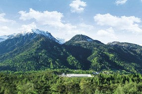 baybies Produktion in den Alpen