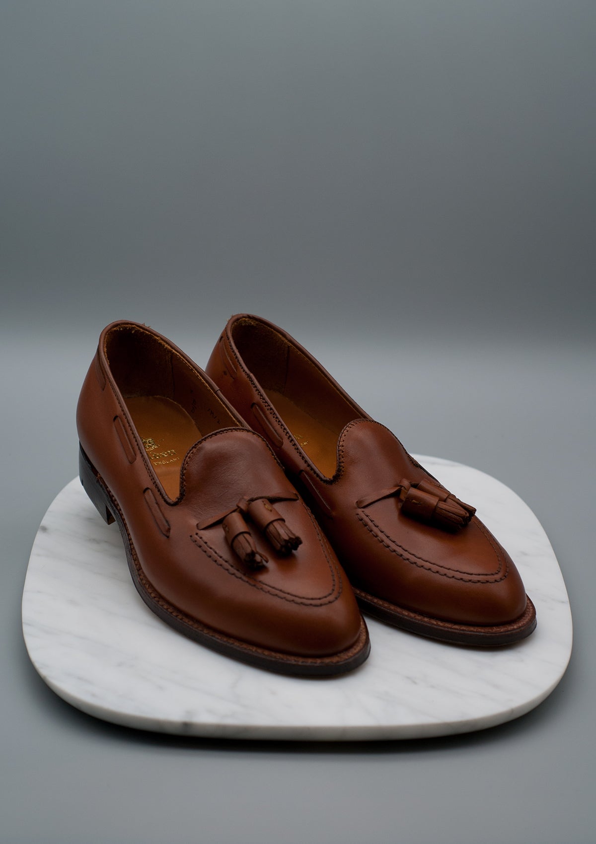 Alden 662 Burnished Tan Tassel Loafer – Dashing Chicago