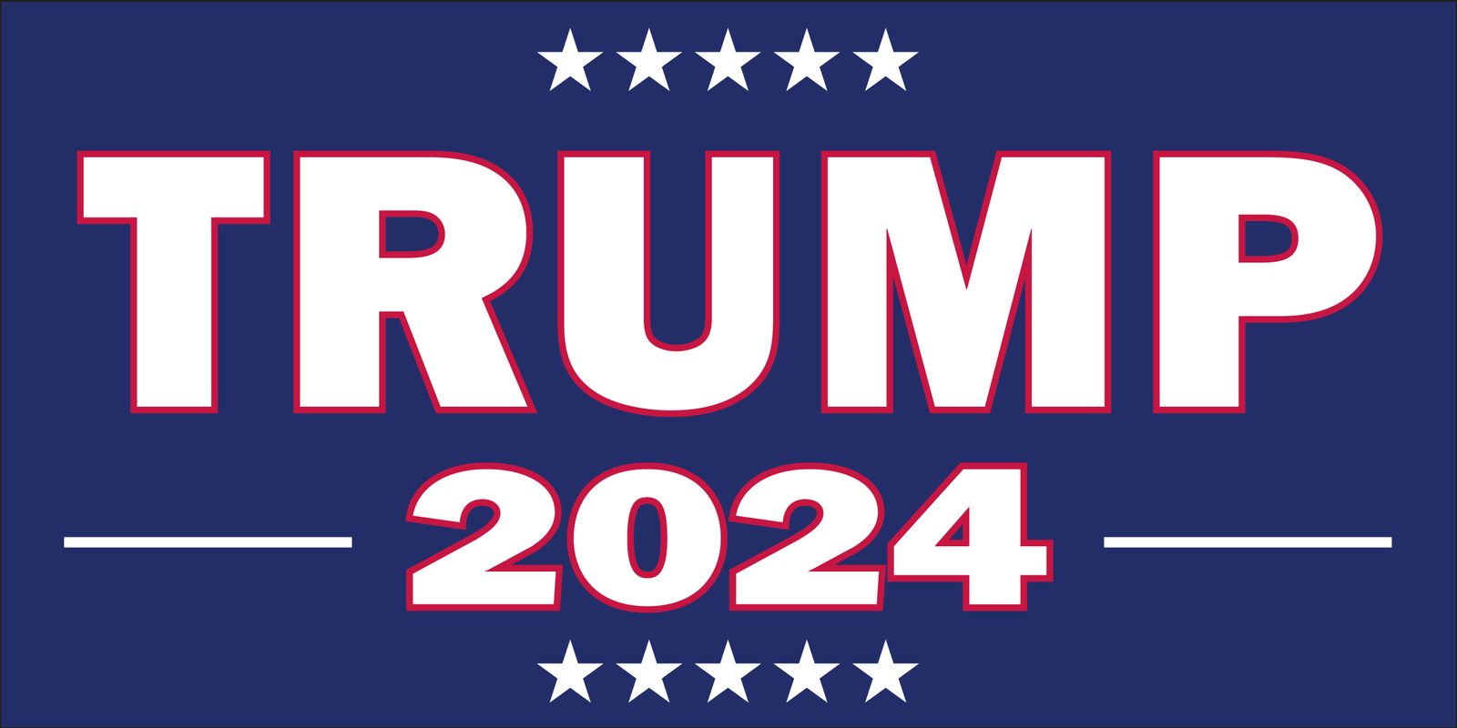 Trump 2024 Bumper Sticker