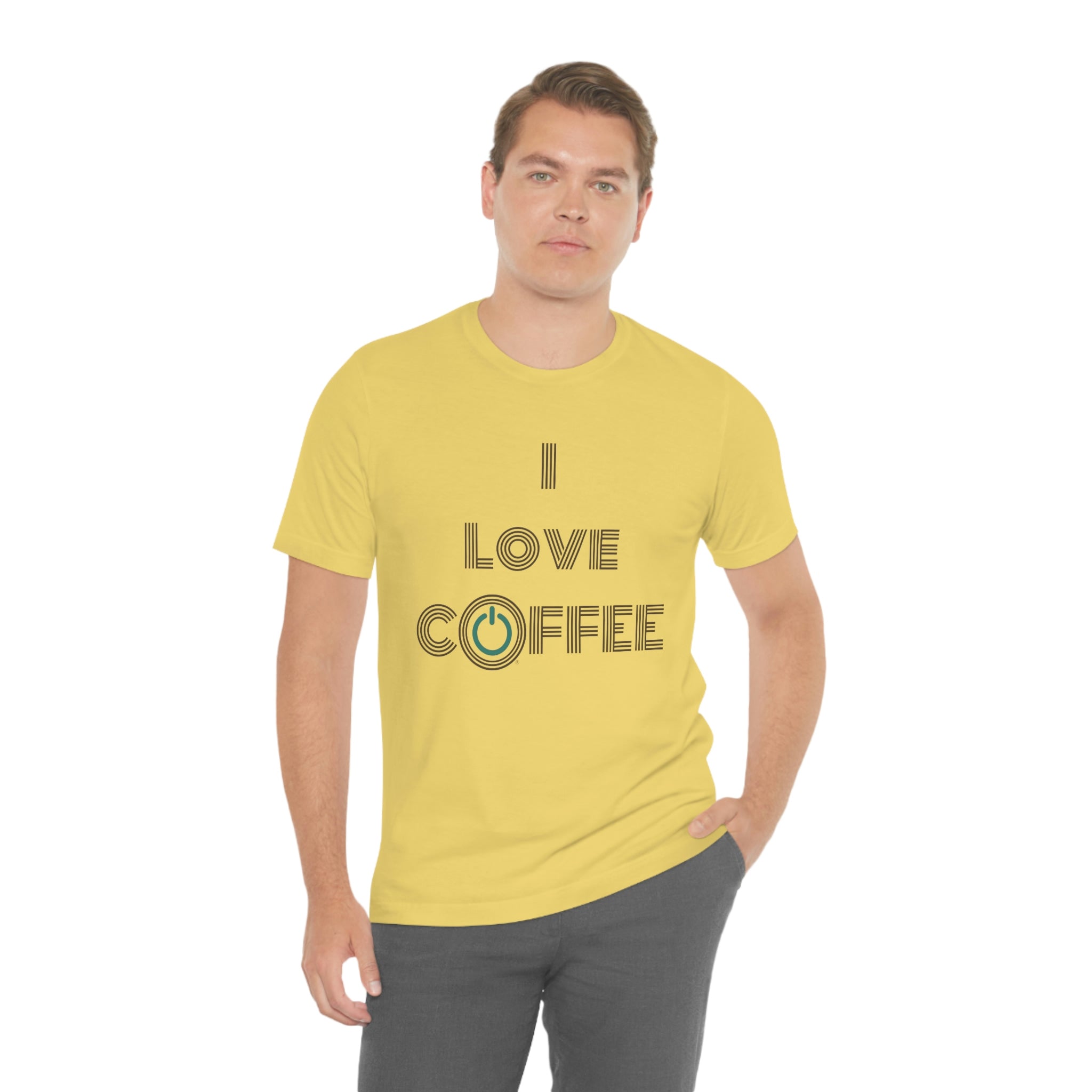 I Love Coffee - Brown