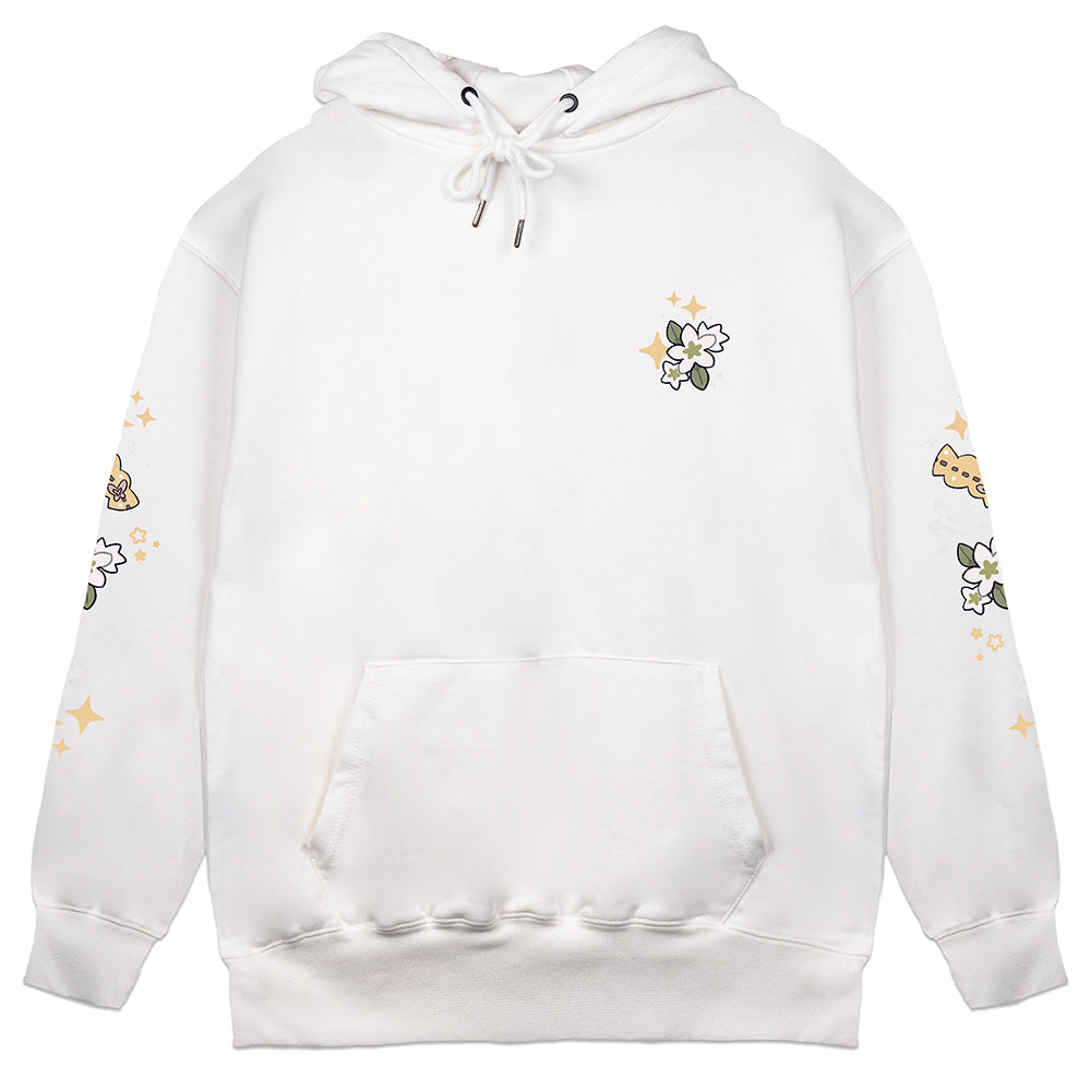 InannaBell Chibi White Hoodie