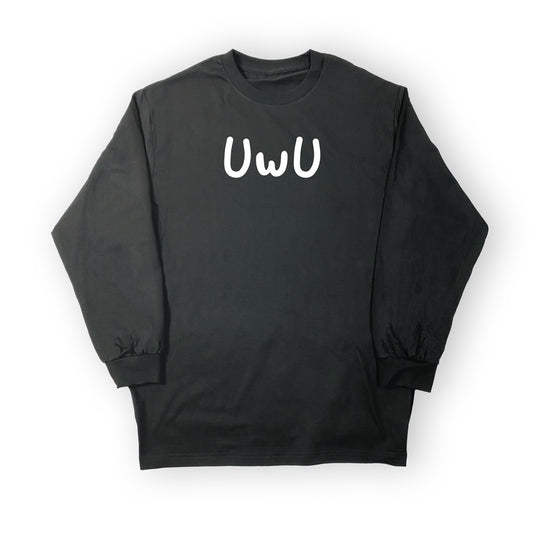 uwu t-shirt black - Roblox