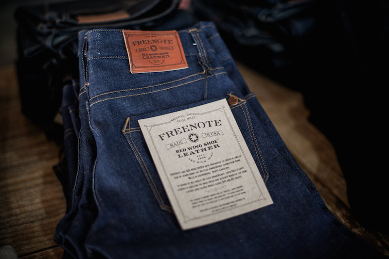 Freenote x Red Wing Heritage 110 Year Denim