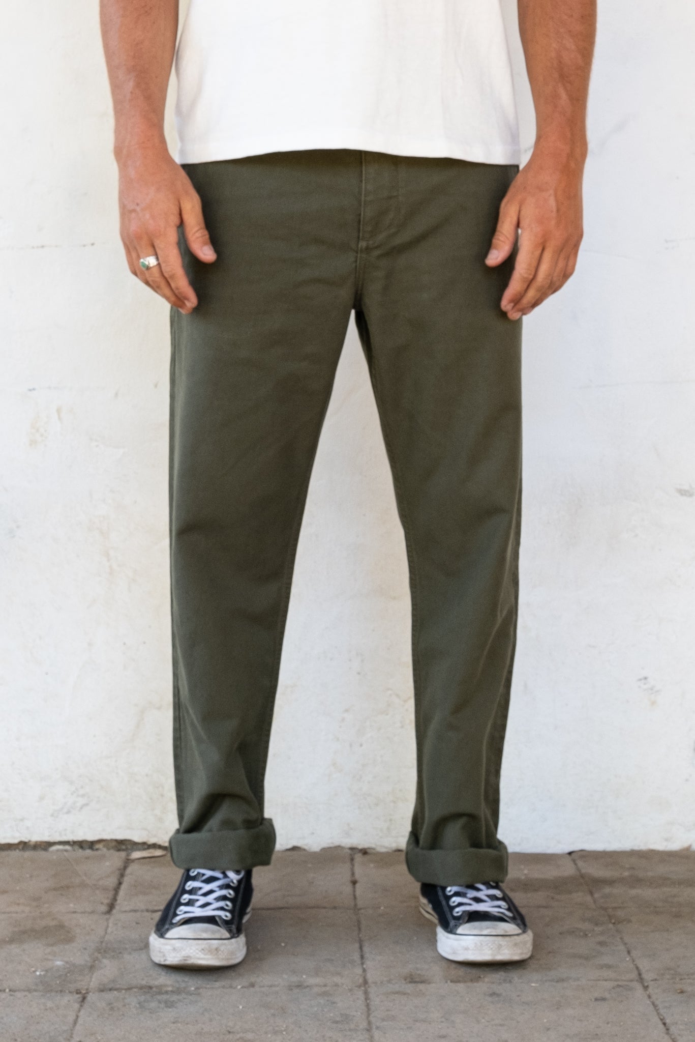 Workers Chino Slim Fit | 14 Ounce Slub Tan