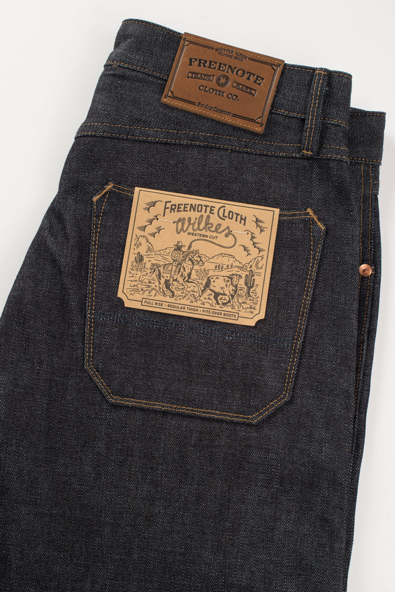 Wilkes | 14.25 oz Broken Twill Japanese Denim – Freenote Cloth