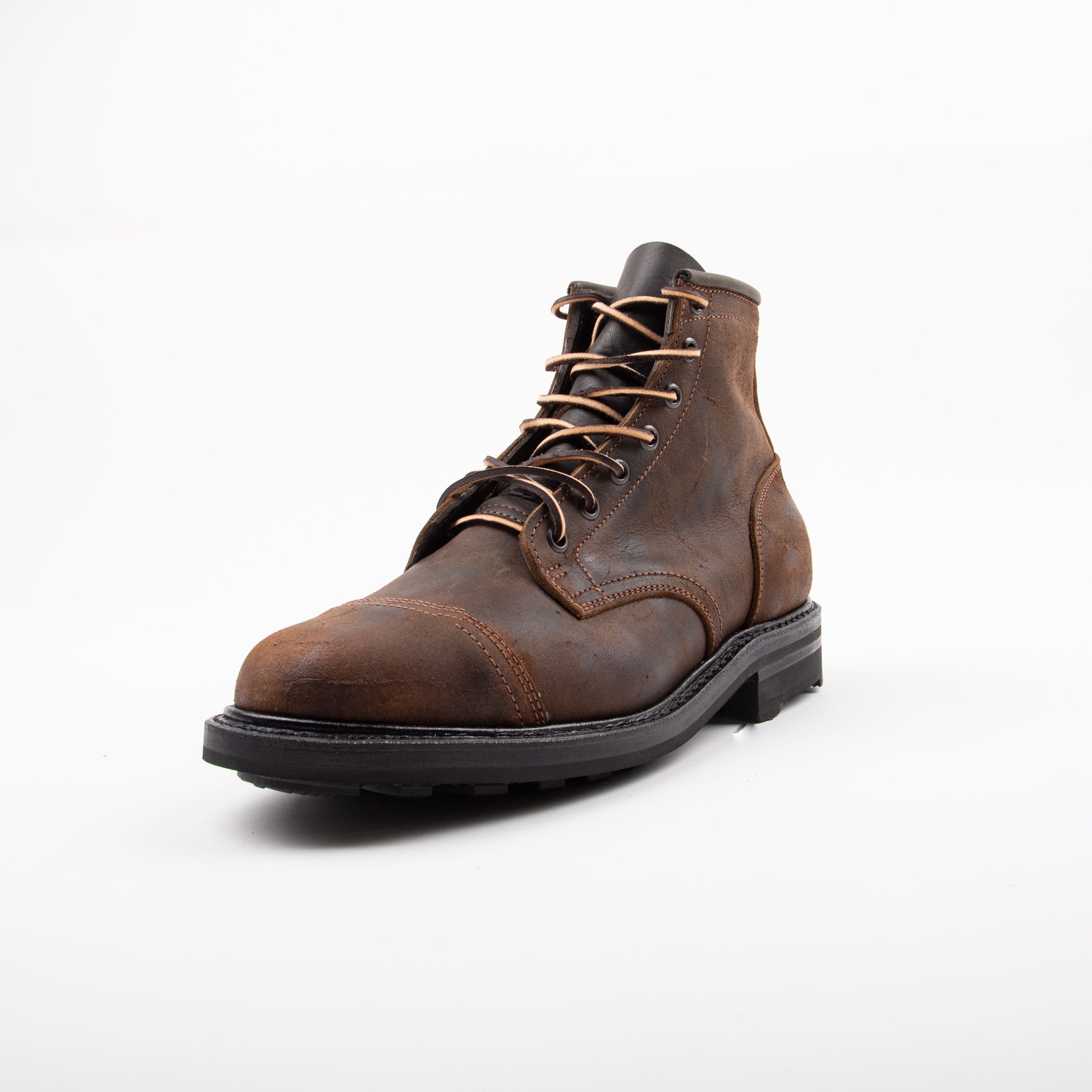 Derby Simple Boot – Brown