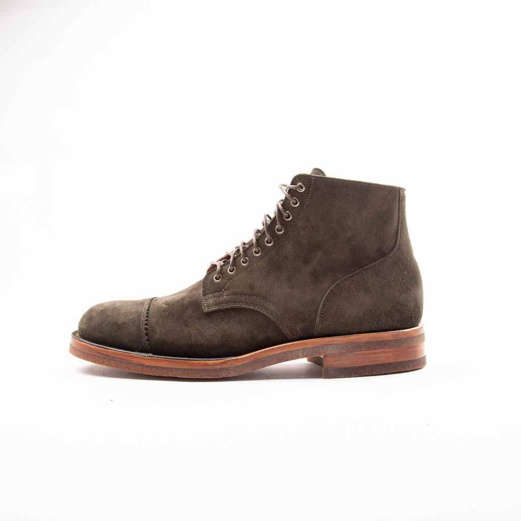 Viberg Service Boot | LODEN JANUS CALF SUEDE – Freenote Cloth