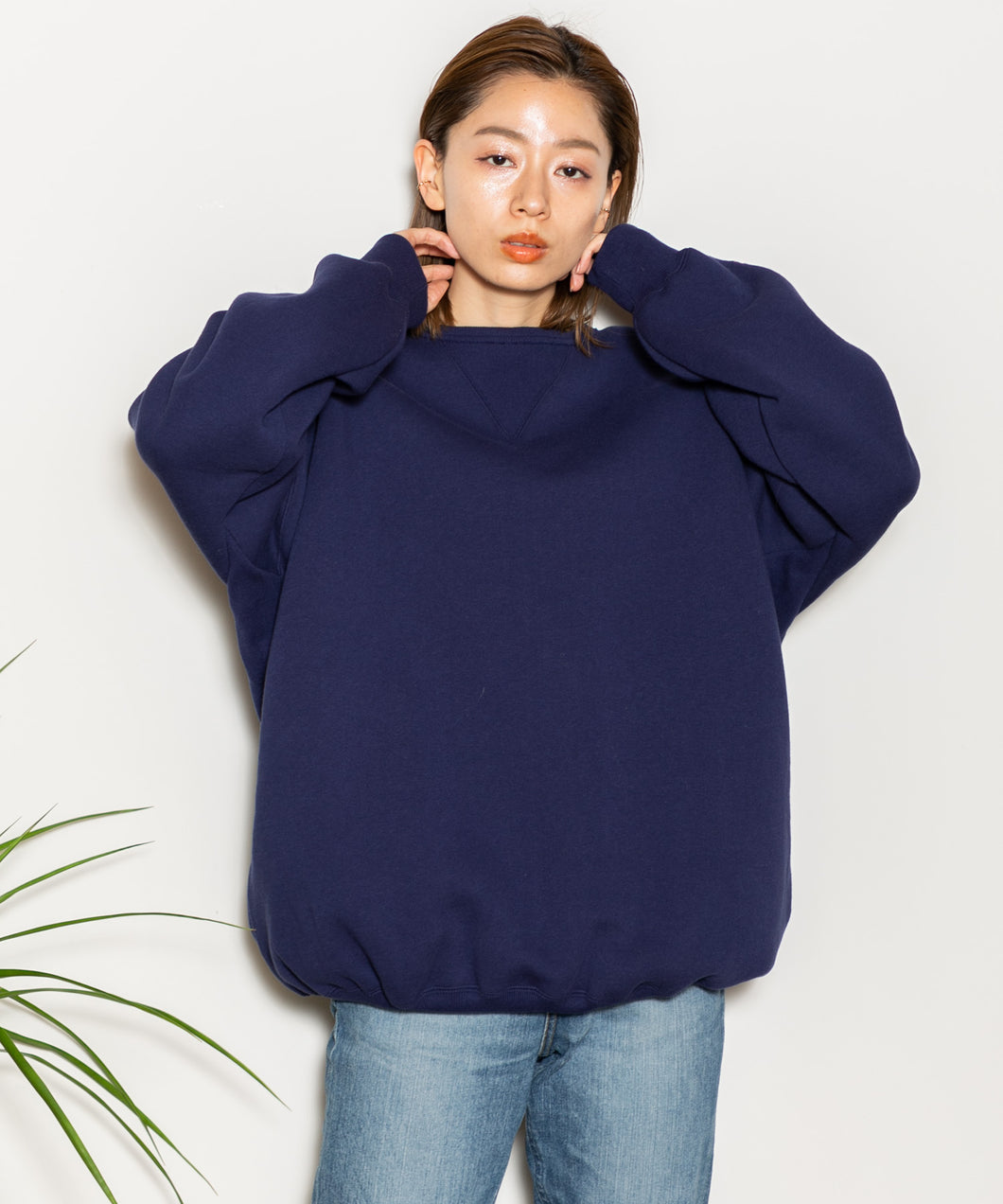 【WOMEN】YOUNG & OLSEN TDS 別注SIMPLE WIDE SWEAT