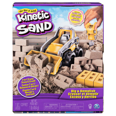 Kinetic Sand Construction Site Folding Sandbox Playset