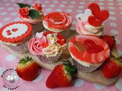 Valentines cupcakes