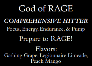 Centurion Labs New God Of Rage Extreme Pre Workout Supp Kingz