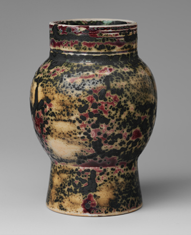 Vase Beige en Favrile de la Collection Tiffany