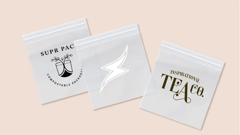 custom-printed Ziplock bags