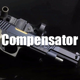 Airsoft GBB Pistol Compensator