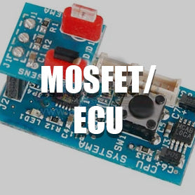 Airsoft PTW ECU, MOSFET and Switch Board