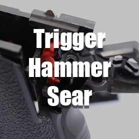Airsoft GBB Pistol Trigger, hammer, and Sear