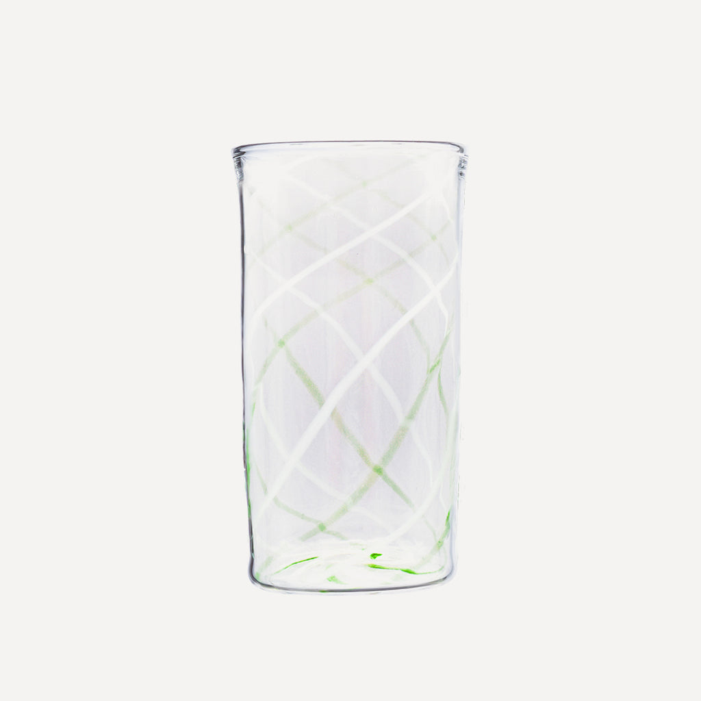 Amber Swirl Water Glass - Set of Four  Amber Swirly Water Glasses – Issy  Granger