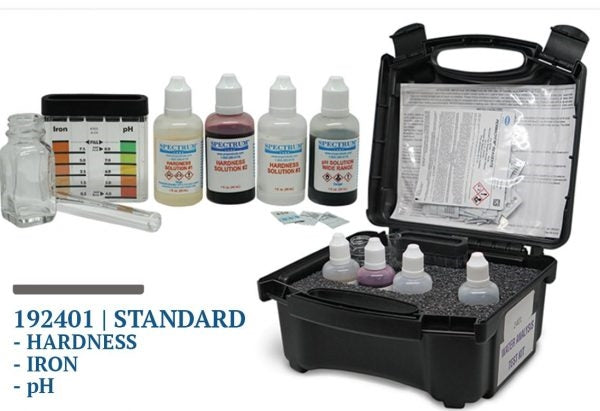 Spectrum Hardness Iron And Ph Test Kit 192401 9498