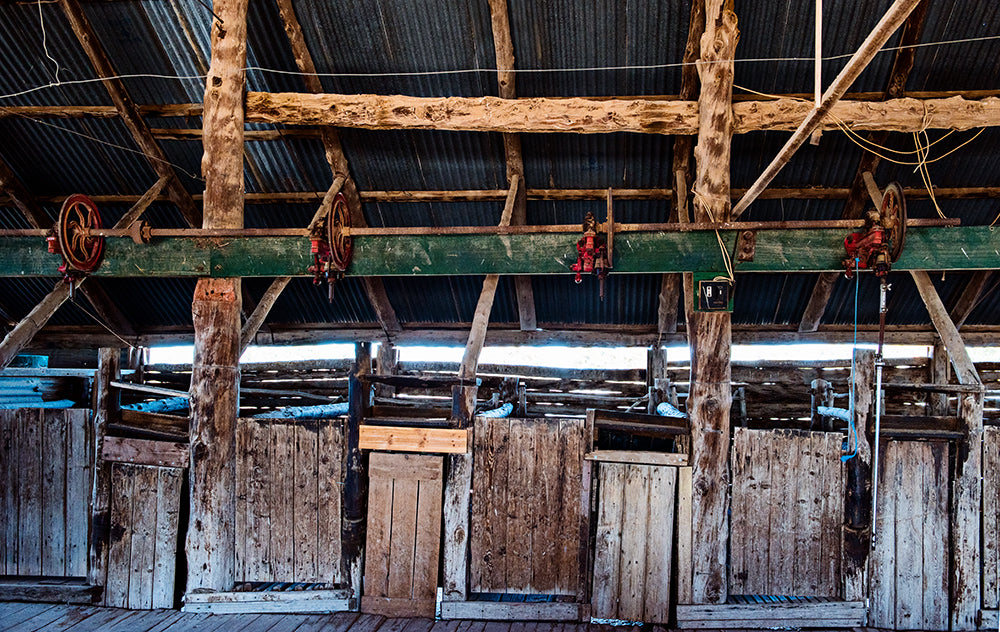 shearing shed mungo new south wales