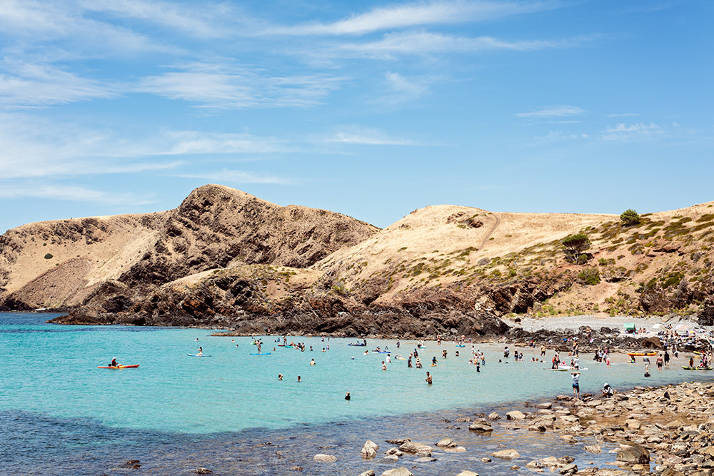 second valley south australia, second valley beach print, beach prints australia, limited edition beach prints, south australia prints, millie brown beach prints,