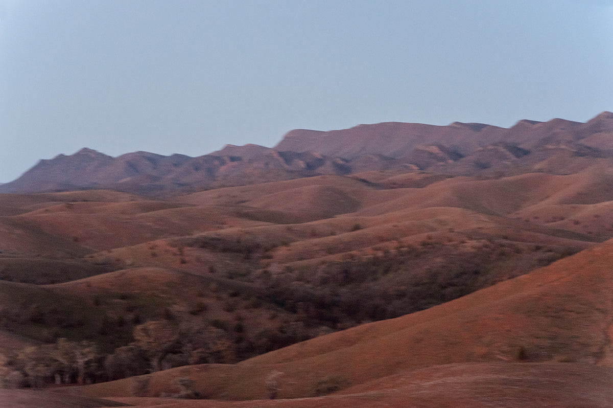 Flinders ranges landscape from stokes hill