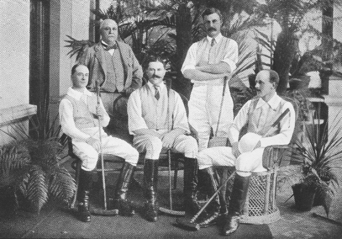 A team of polo players