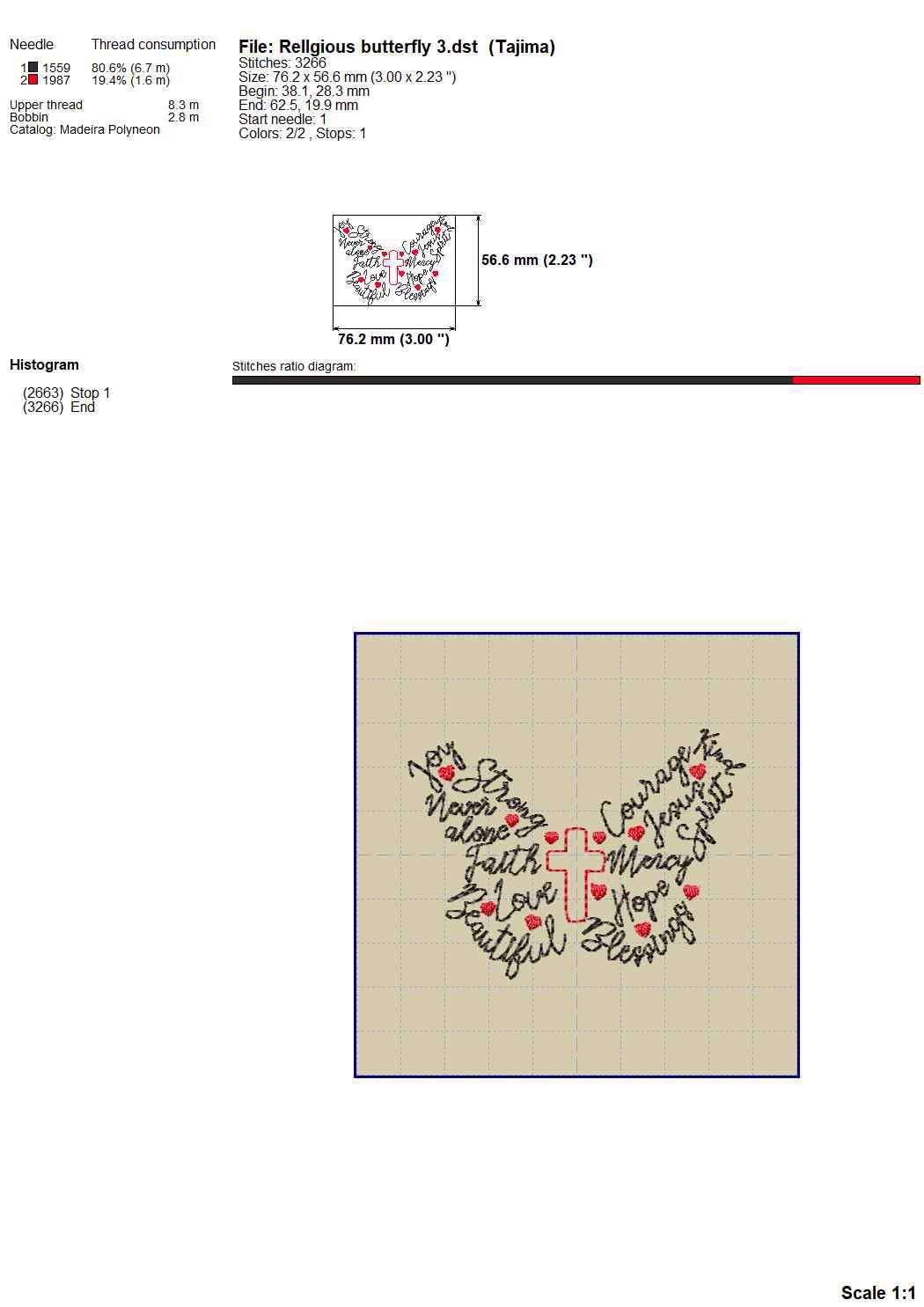 Religious Butterfly Machine Embroidery Patterns, Christianity Word Art Embroidery Designs, Girl Pes Files