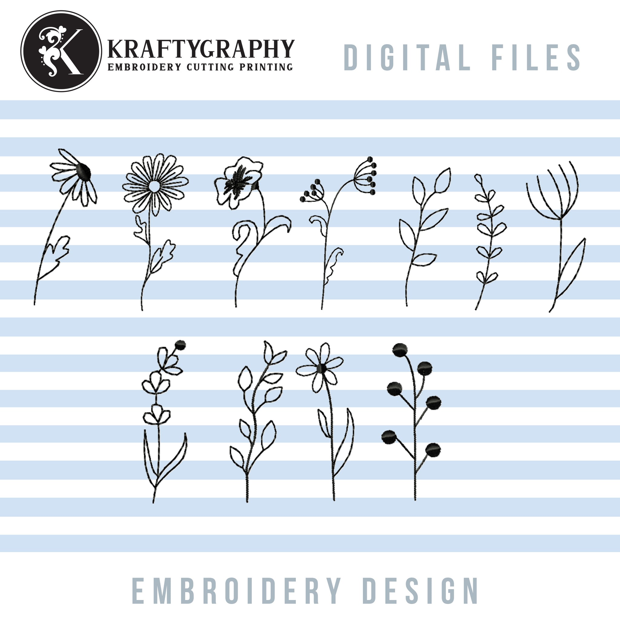 simple embroidery designs of border