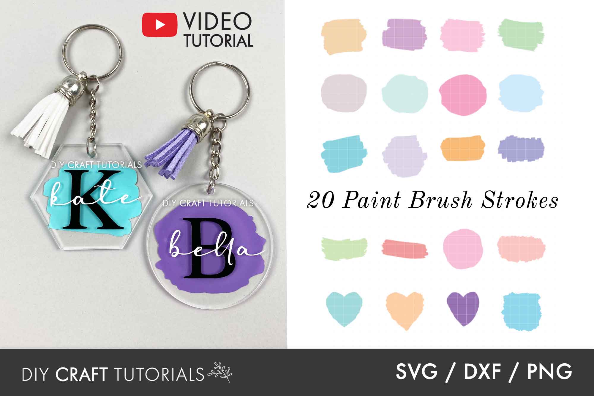 Download Paint Brush Stroke Svg Set 2 Diy Craft Tutorials