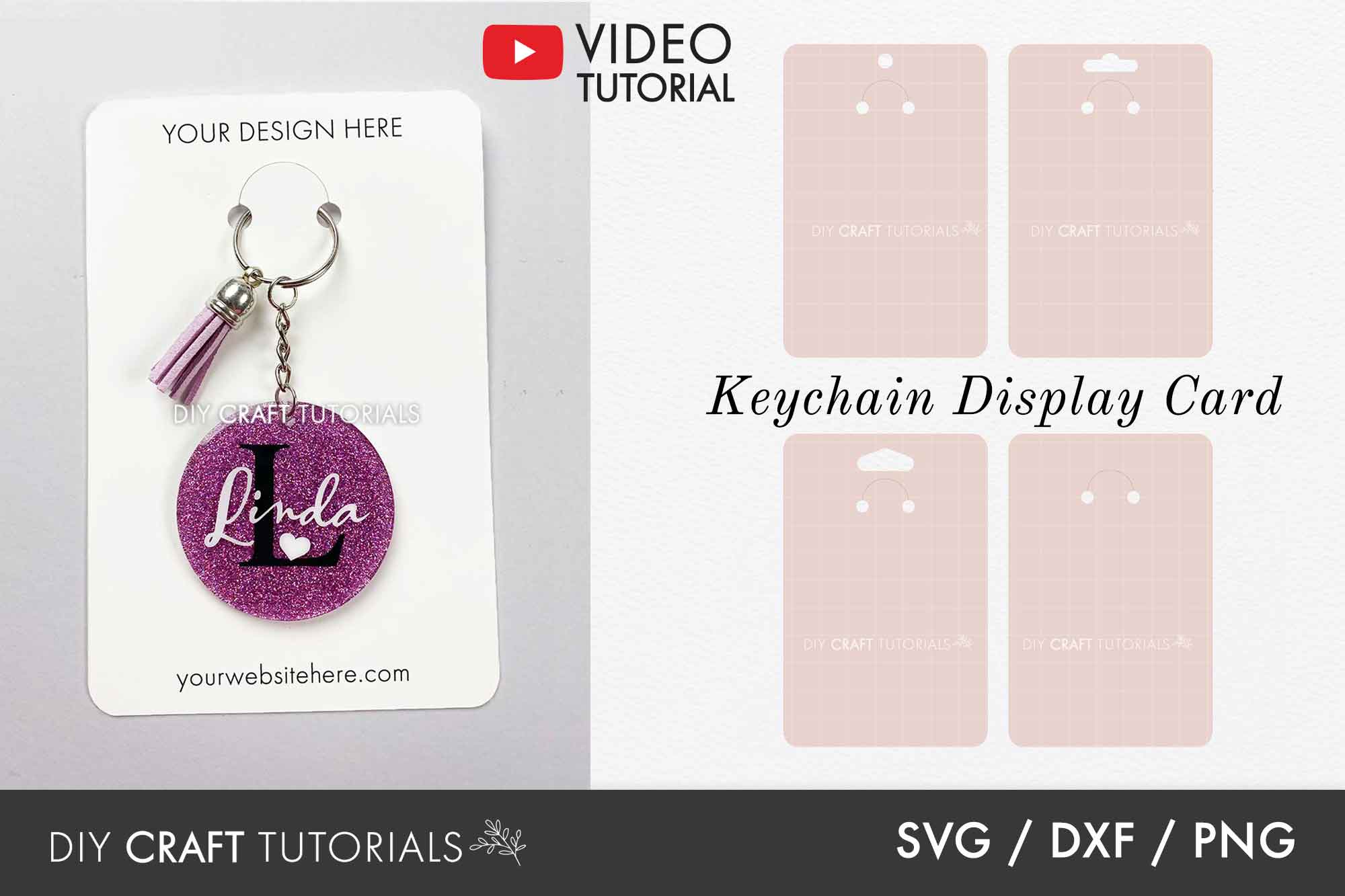 Download Keychain Display Card Svg Bundle Diy Craft Tutorials