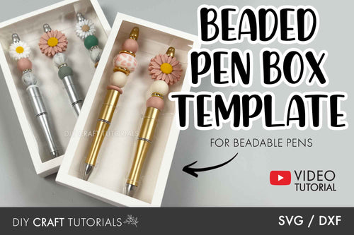 Beaded Pen Box Template – DIY Craft Tutorials