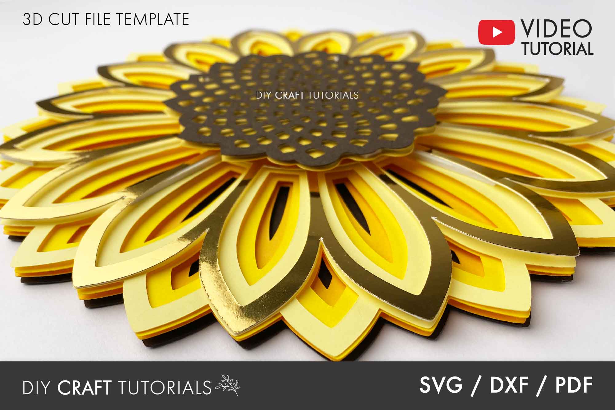 Free Free 99 Sunflower Layered Mandala Svg SVG PNG EPS DXF File