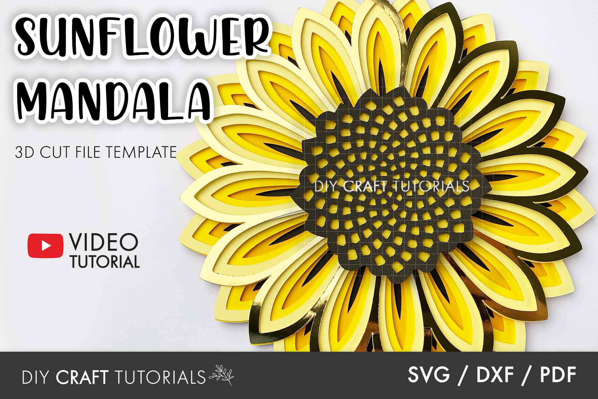 Free Free 304 Sunflower Mandala Svg Free SVG PNG EPS DXF File